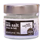 Jūros druska "Fleur de sel", 150 g.