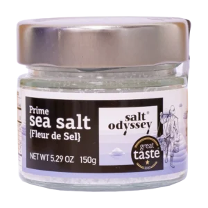 Jūros druska "Fleur de sel", 150 g.