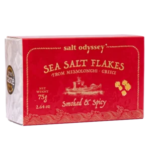Salt Odyssey piramidės formos jūros druska su rūkyta paprika ir aitriosiomis paprikomis 75 g