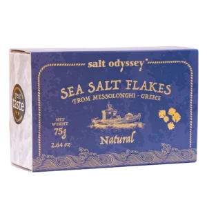 Salt Odyssey piramidės formos natūrali jūros druska 75 g – baigiamoji druska