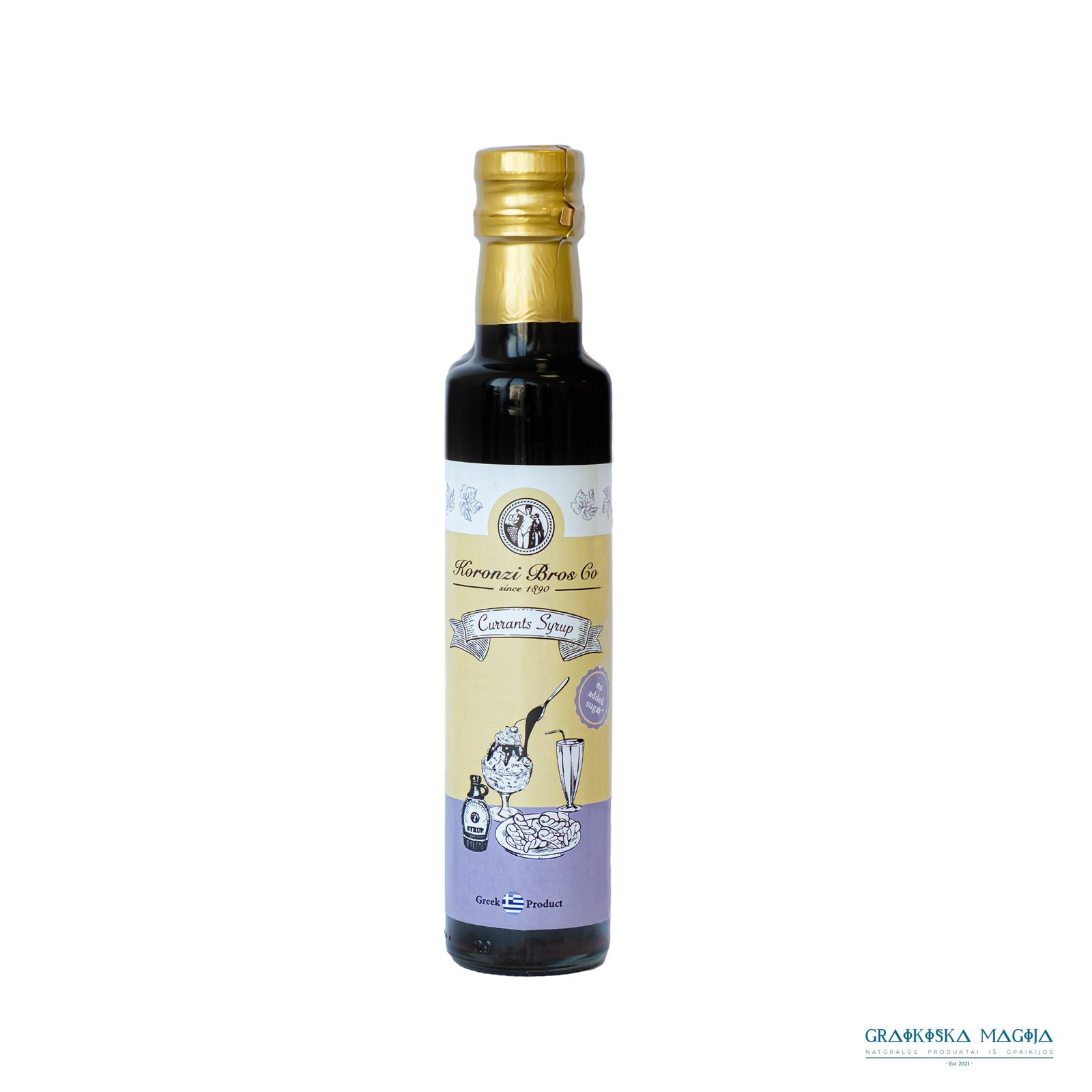 razinu sirupas, 250ml