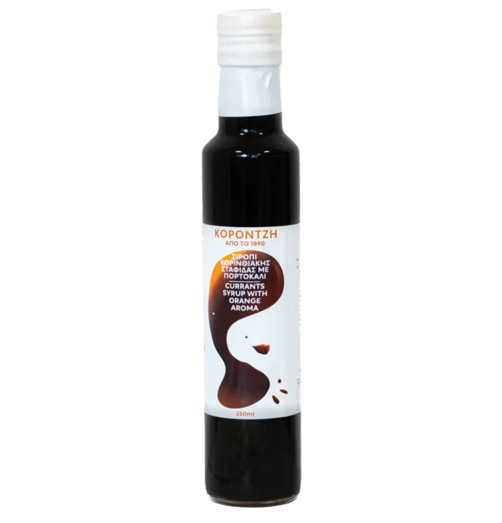 Razinų sirupas su apelsinų aromatu, 250 ml.