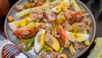 Nicoise salotos receptas