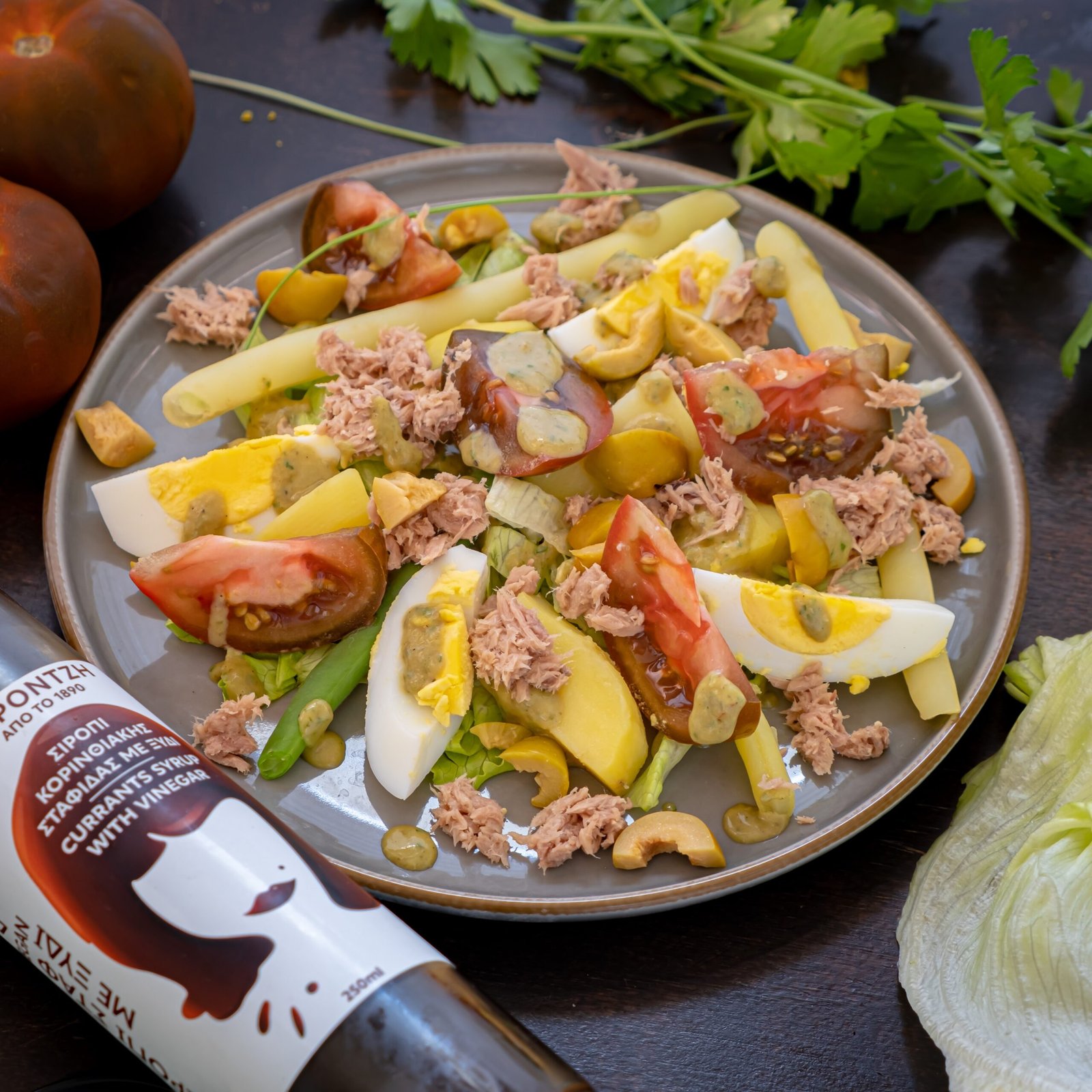 Nicoise salotos receptas