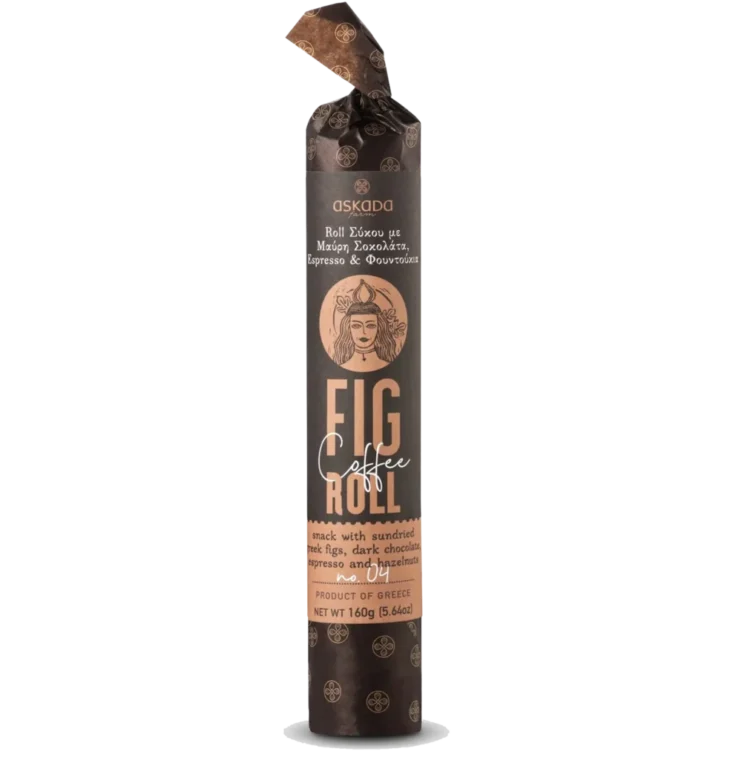 Figų ritinėlis "Kava", 160 g.