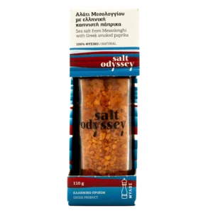 Rupi jūros druska su rūkyta paprika, 110 g.