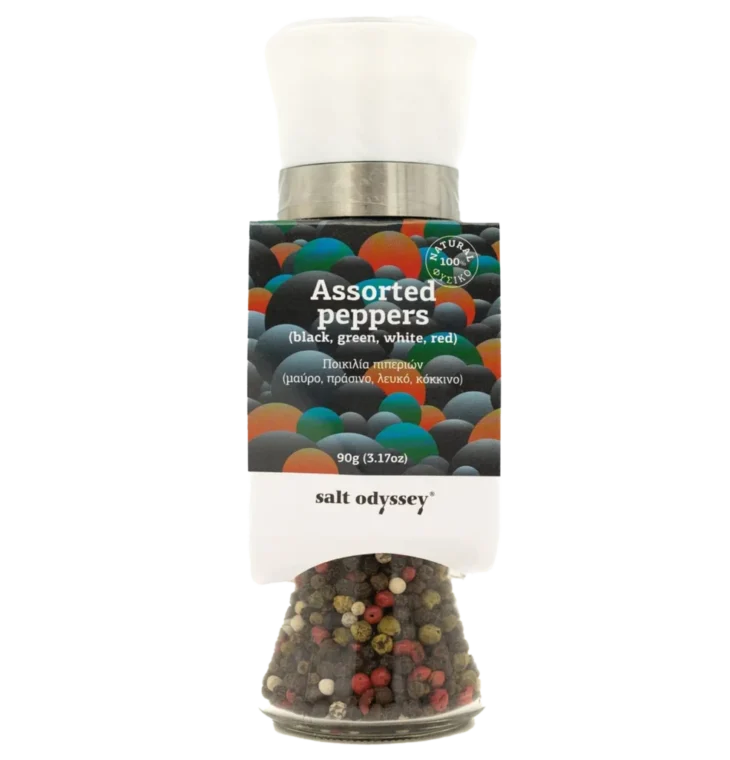 Pipirų asorti, 80 g.