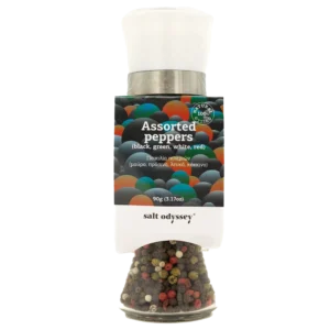 Pipirų asorti, 80 g.