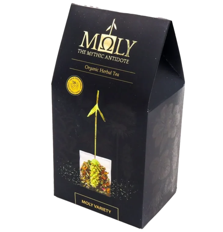 Ekologiškų žolelių arbatų asorti "Moly Variety", 20 g.