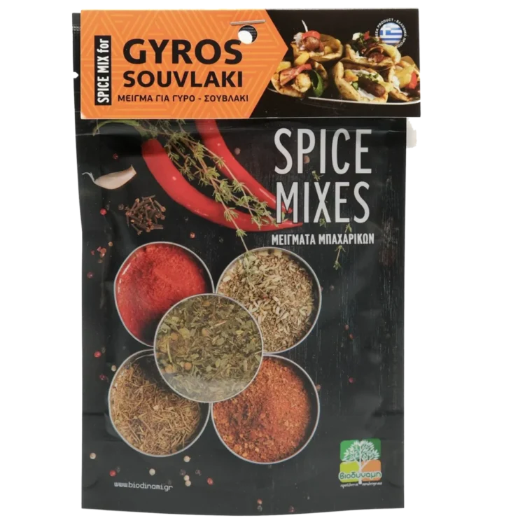 Prieskonių mišinys „GYROS SOUVLAKI“, 30 g.
