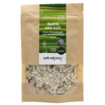 Rupios jūros druskos papildymas su Viduržemio jūros žolelėmis (malūnams)160 g.