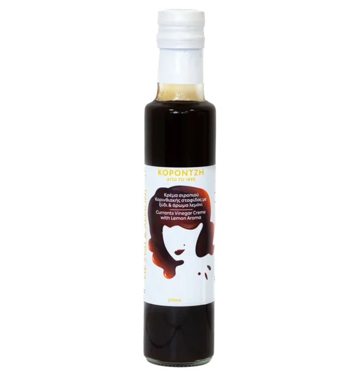 Razinų acto kremas su citrinų aromatu, 250 ml.