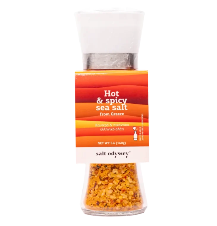 Aštri jūros druska, 160 g.