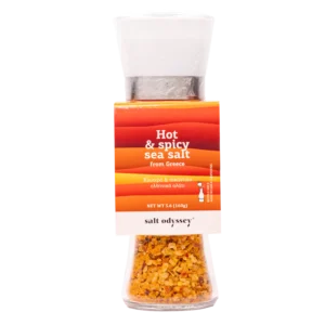 Aštri jūros druska, 160 g.