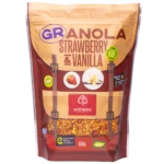 Granola su braškėmis ir vanile, 350 g
