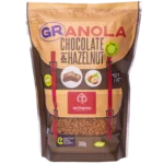 Granola su šokoladu ir lazdyno riešutais, 350 g