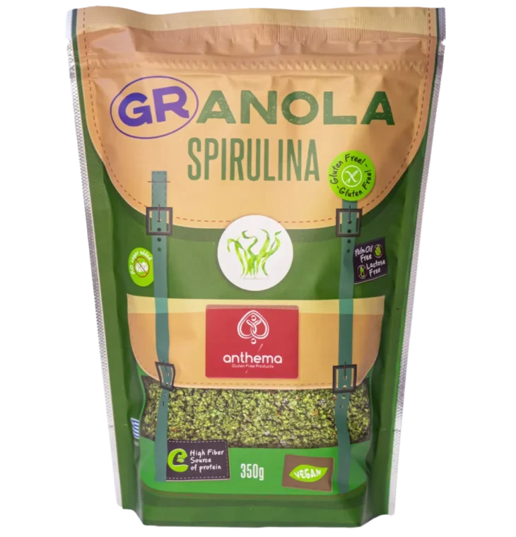 Granola su spirulina, 350 g