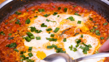 saksuka šakšuka receptas