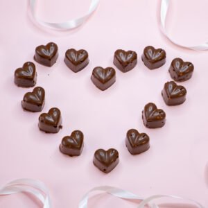 Šokoladiniai saldainiai Valentino dienai - receptas