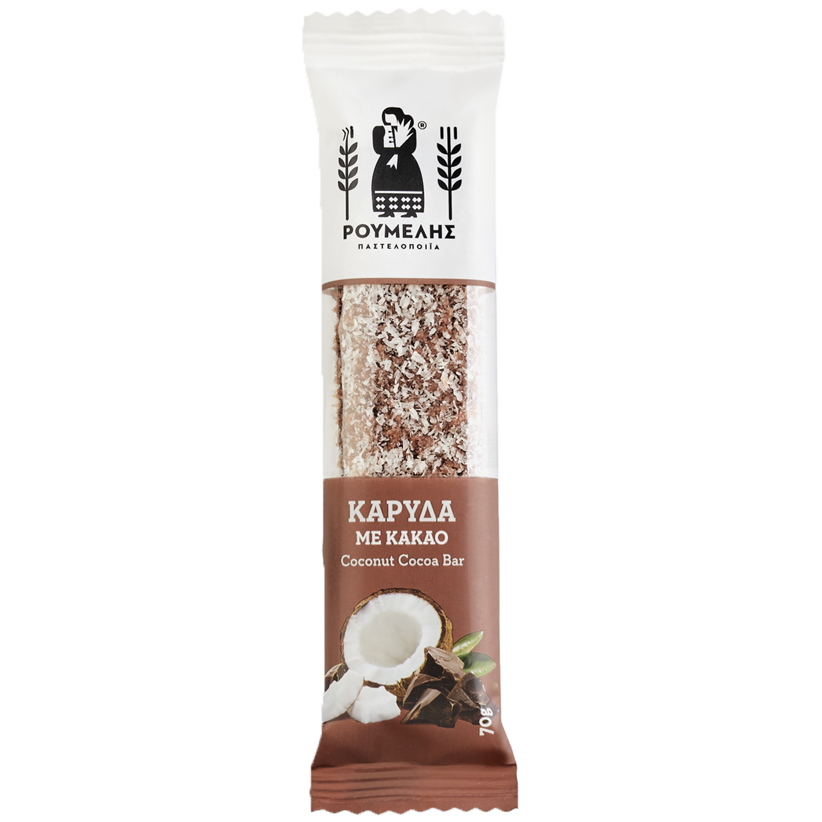 kokosinis kakavos batonėlis, 70 g