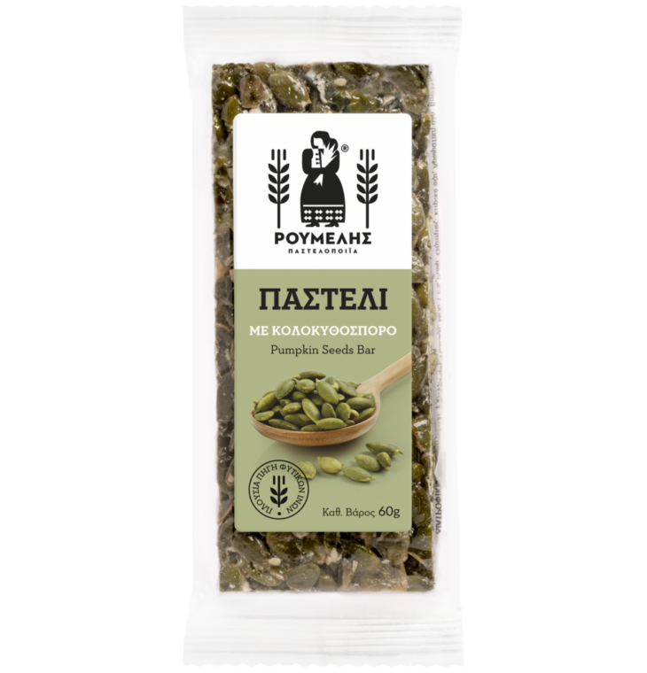 Moliūgų sėklų batonėlis, 60 g