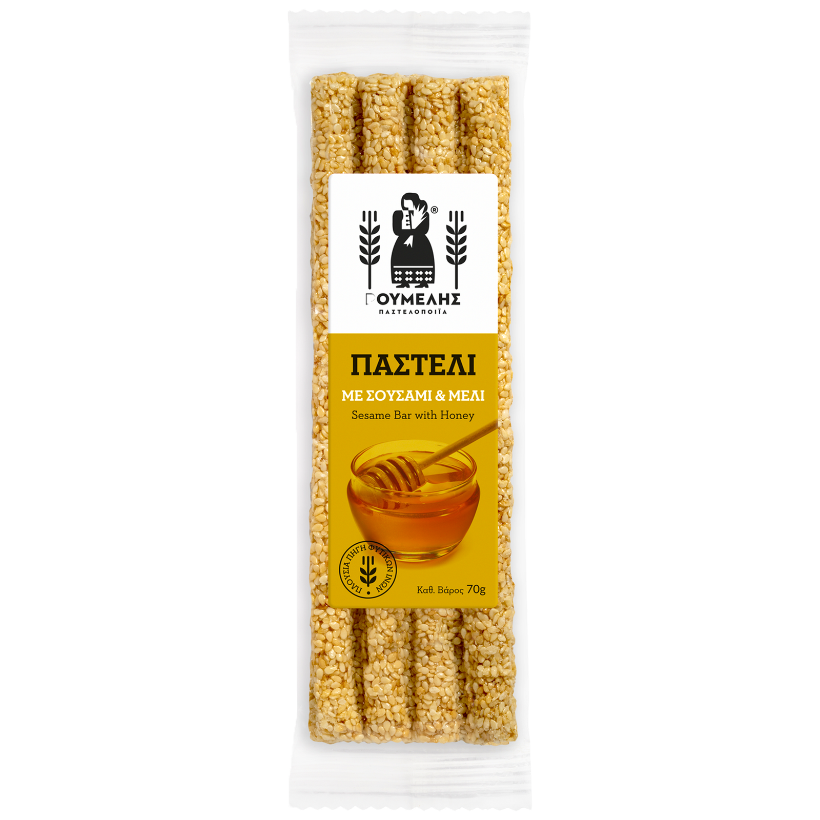 sezamo batonėlis, 70 gr