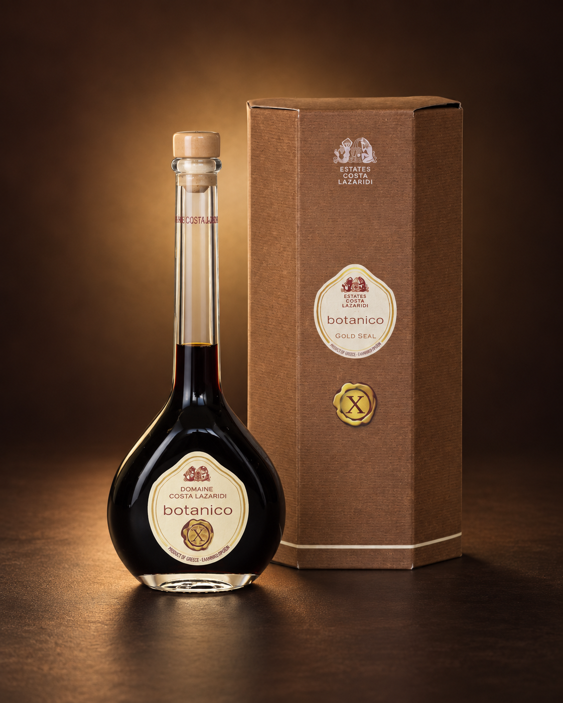 Botanico Gold Seal balzaminio acto butelis ir dėžutė
