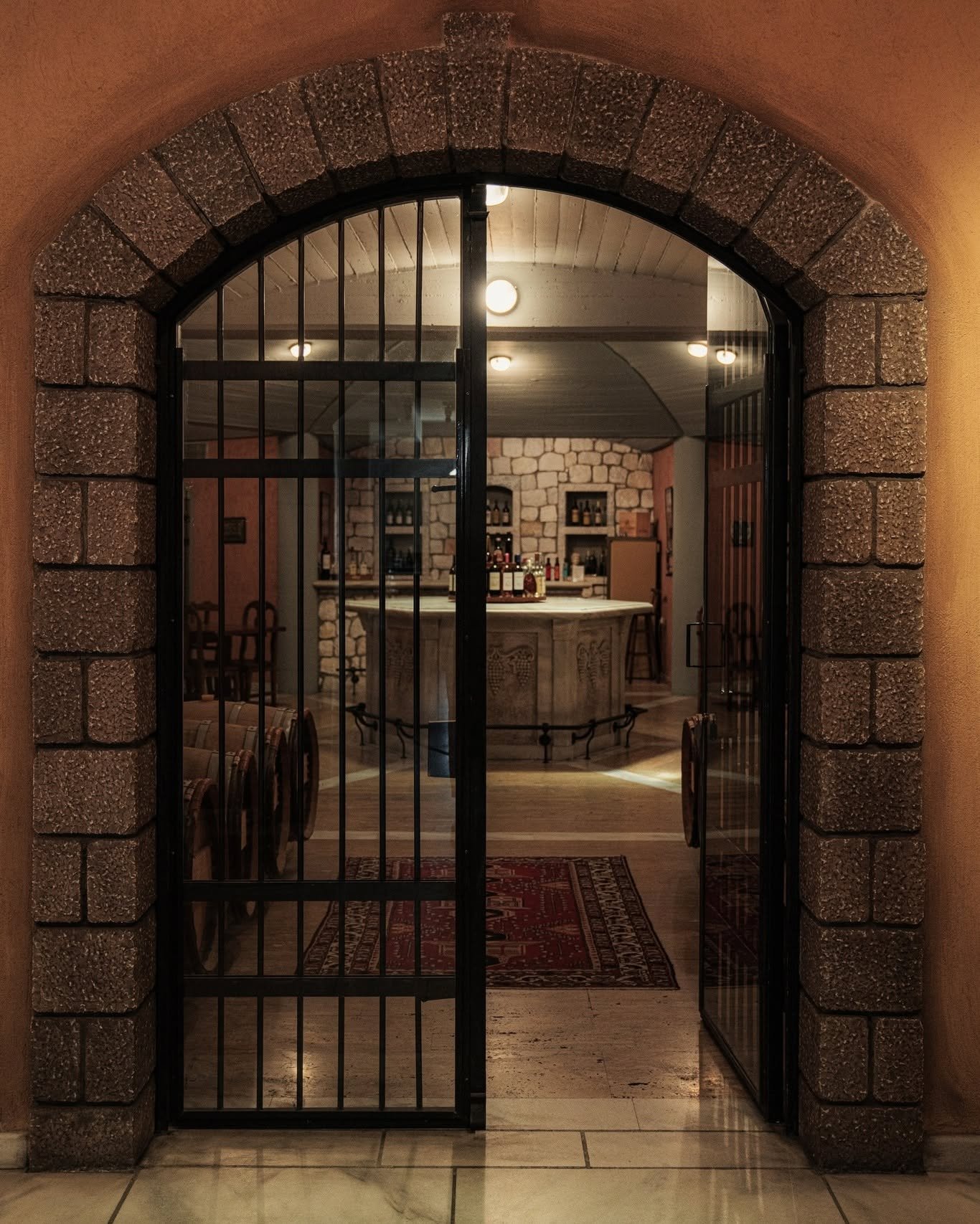 Domaine Costa Lazaridi degustacijų erdvė