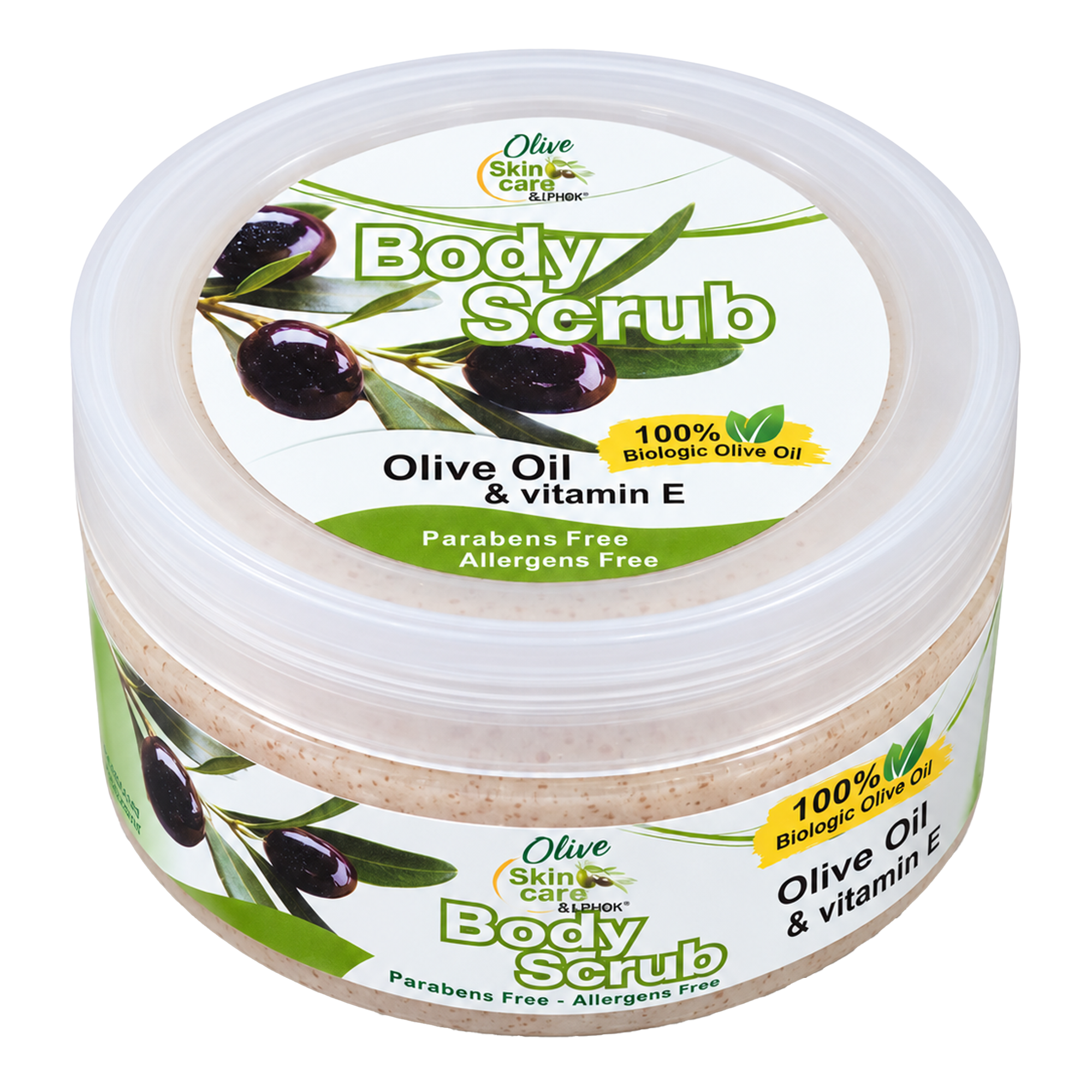 nody scrub olive oil